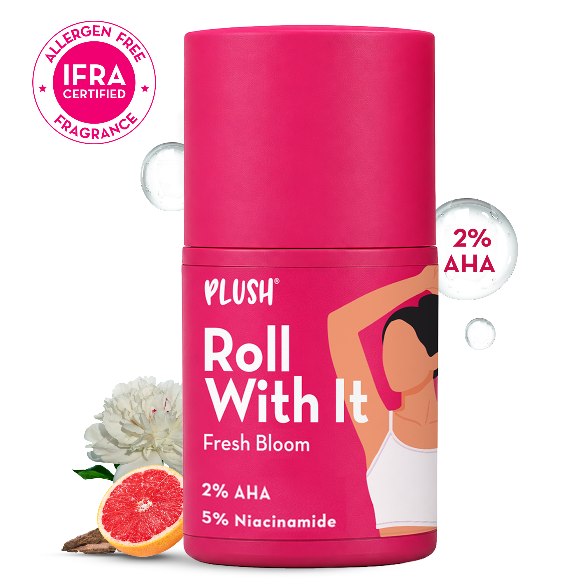 Fresh Bloom Underarm Deodorant Roll On (50 ml)