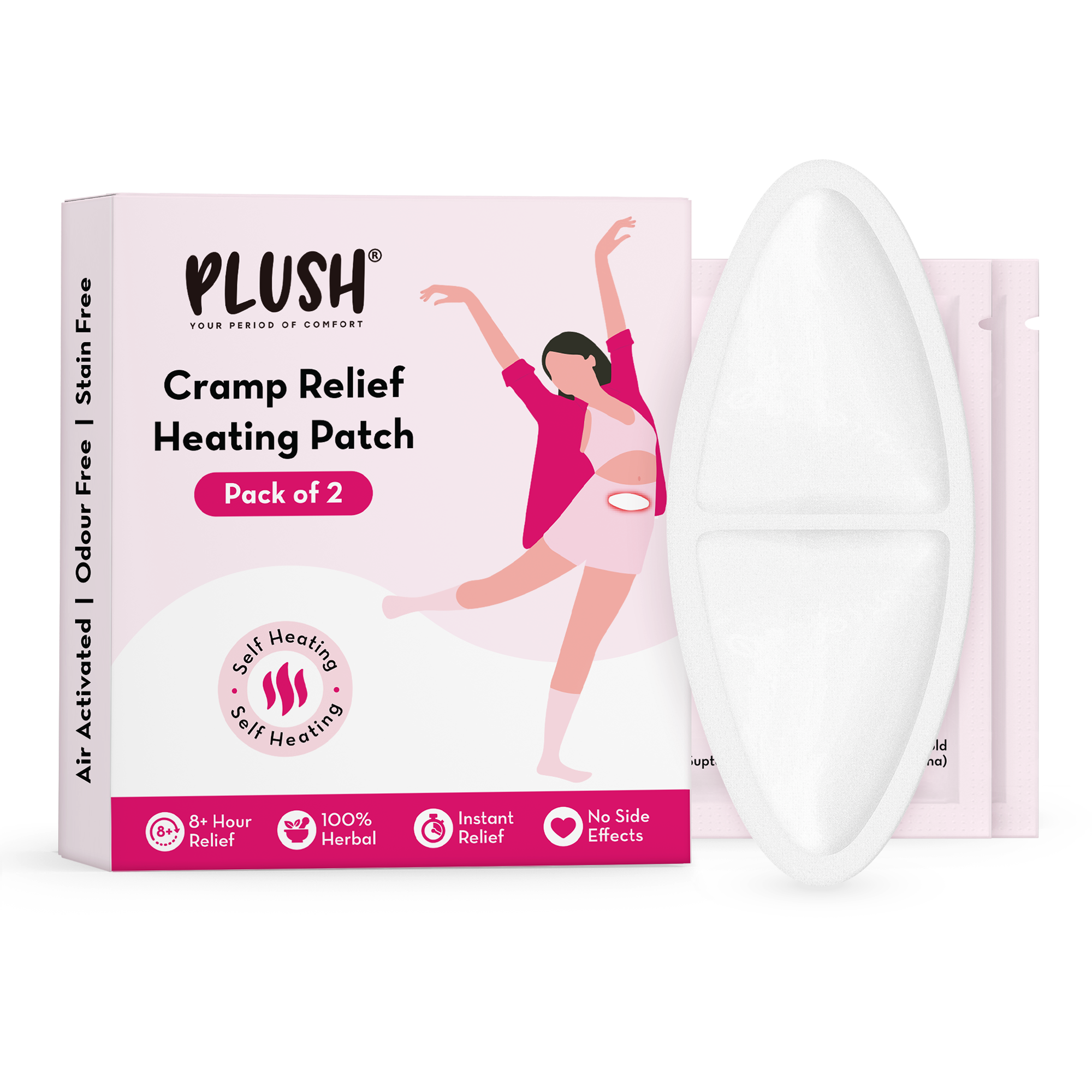 Cramp Relief Patch - 2 Pcs