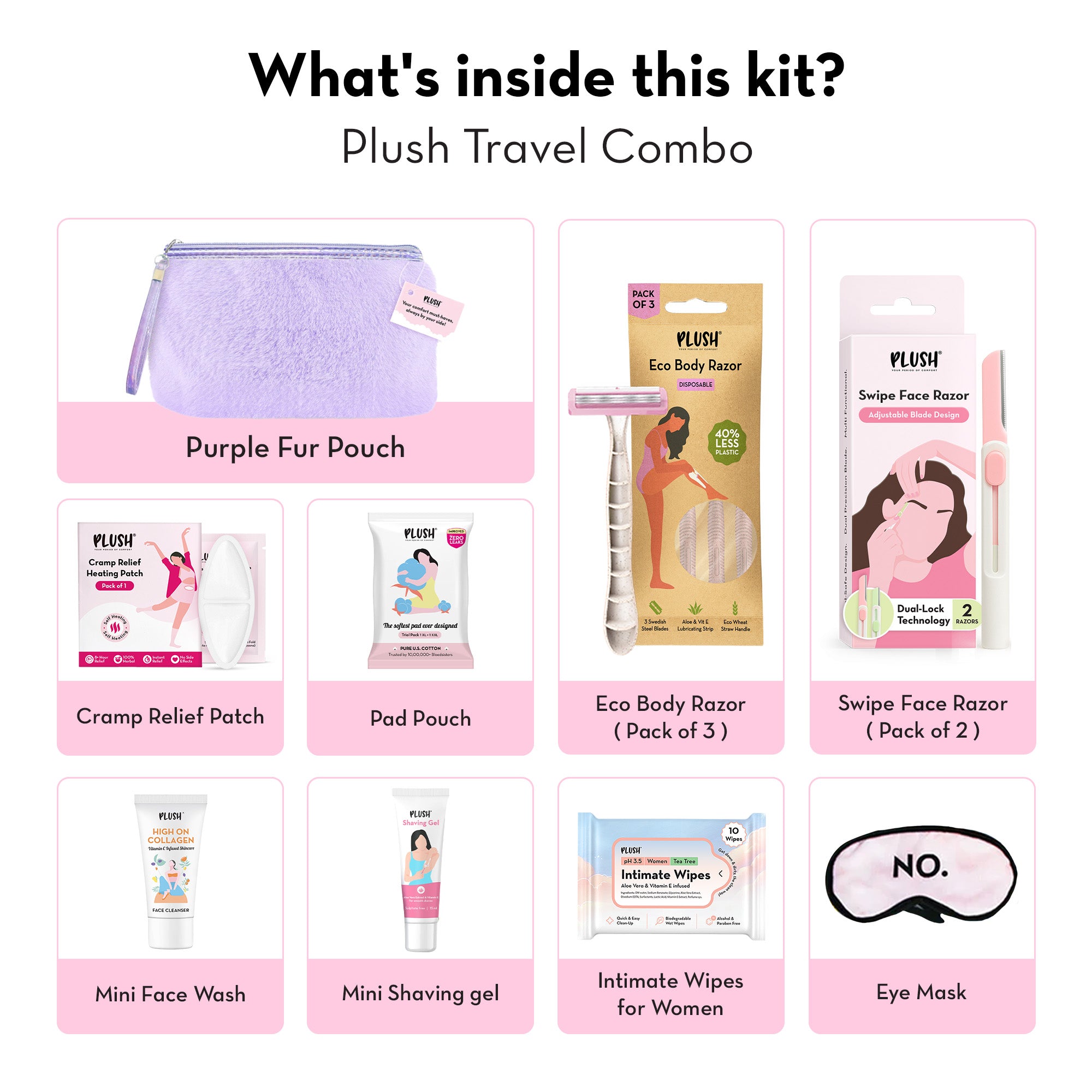 Plush Travel Kit