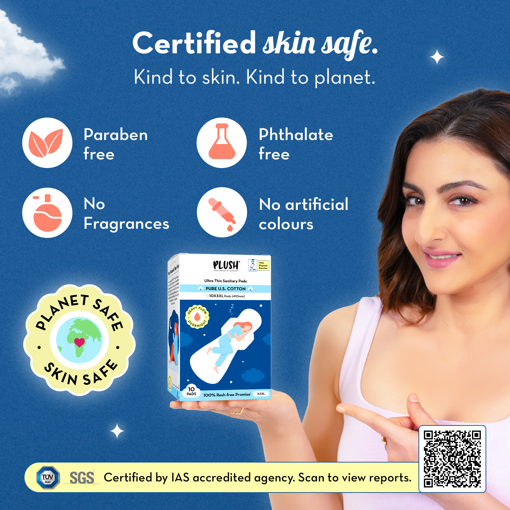 Pack of 2 - XXXL Sanitary pads with disposables