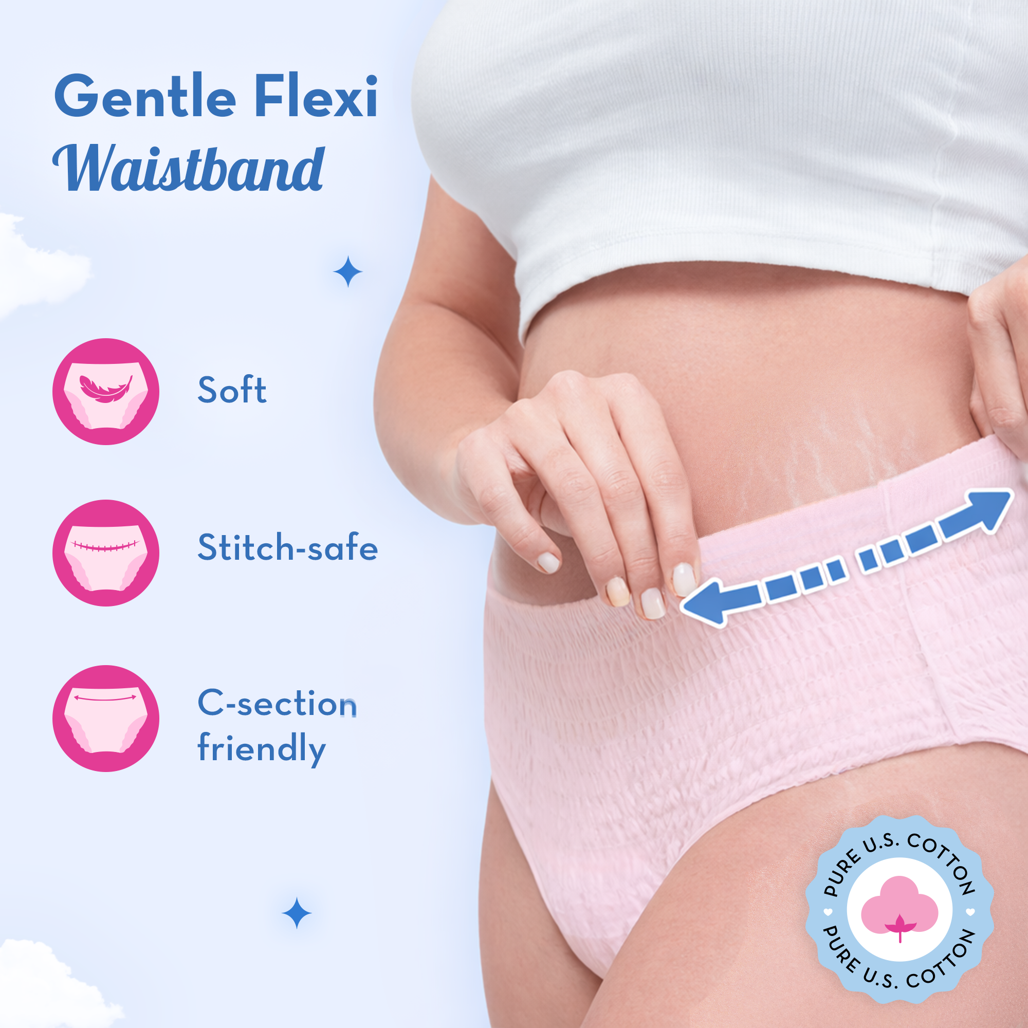 Maternity Period Panties XL-XXL (Pack of 5)