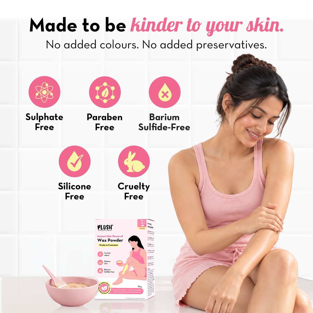 Instant Hair Removal Wax Powder