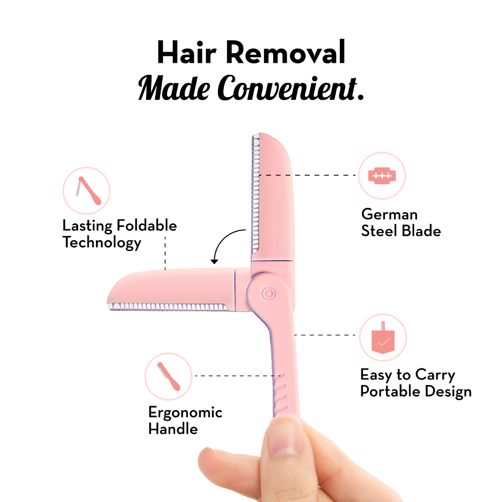 Foldable Face Razor