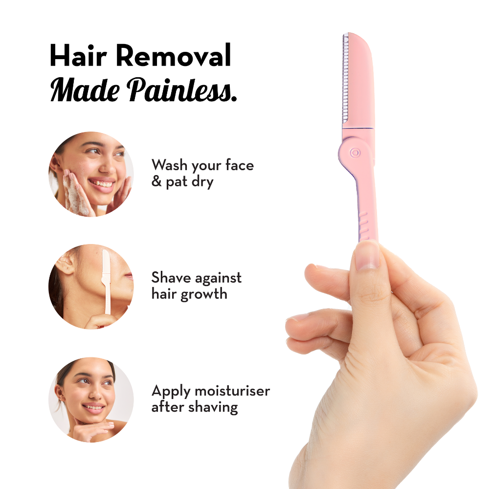 Foldable Face Razor