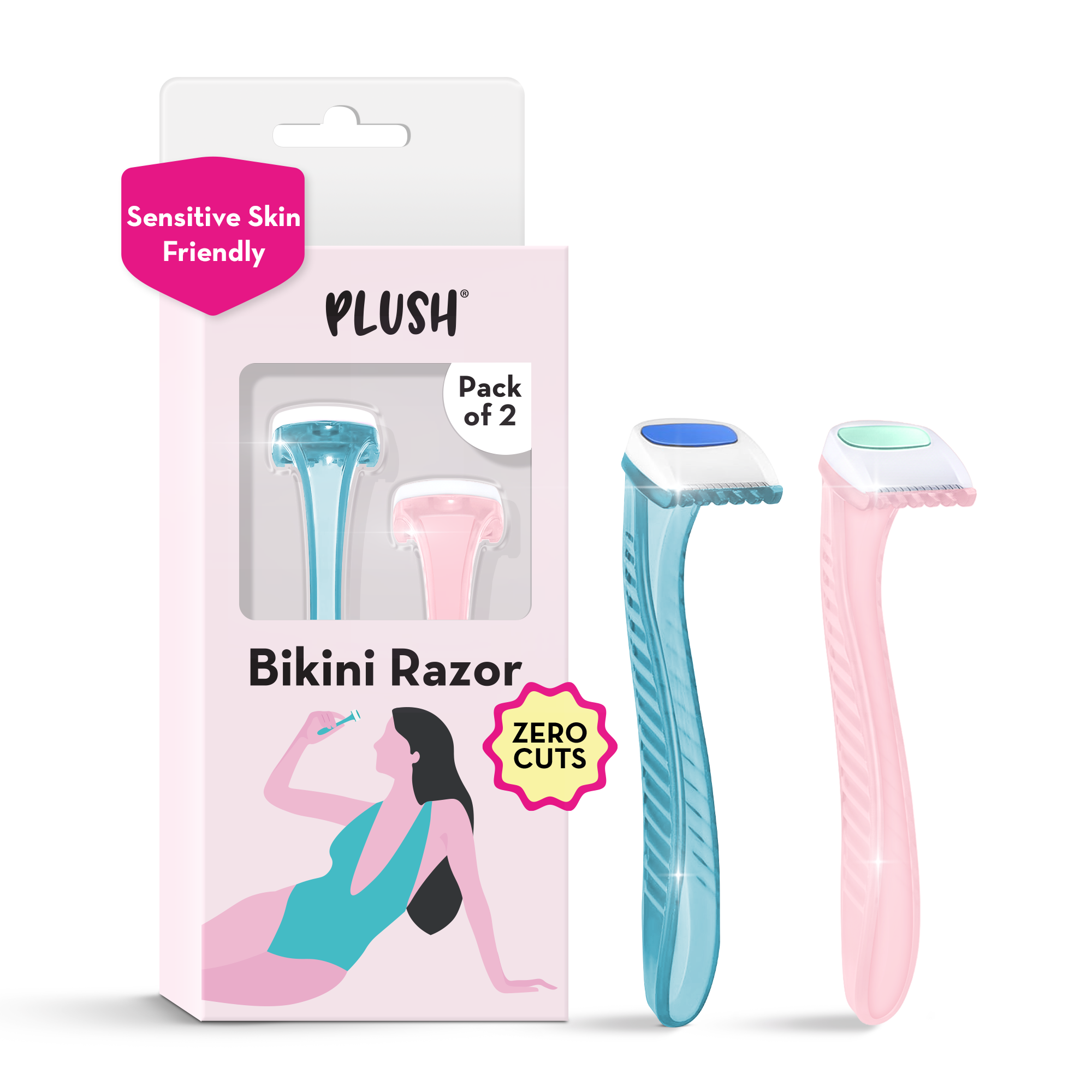 Bikini Razor - Pack of 2