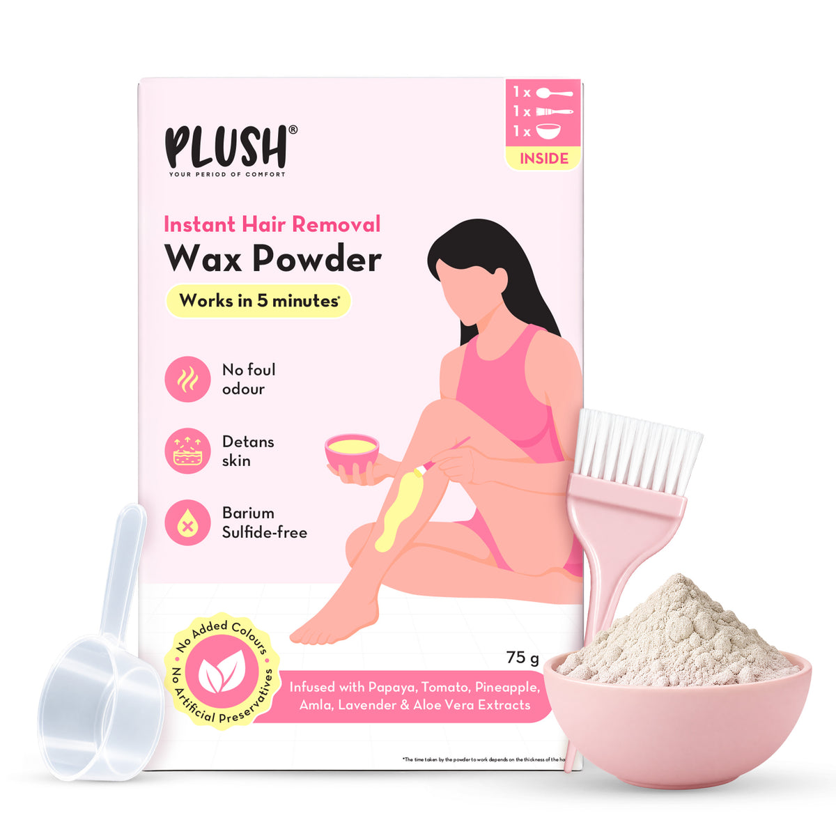 Instant Hair Removal Wax Powder