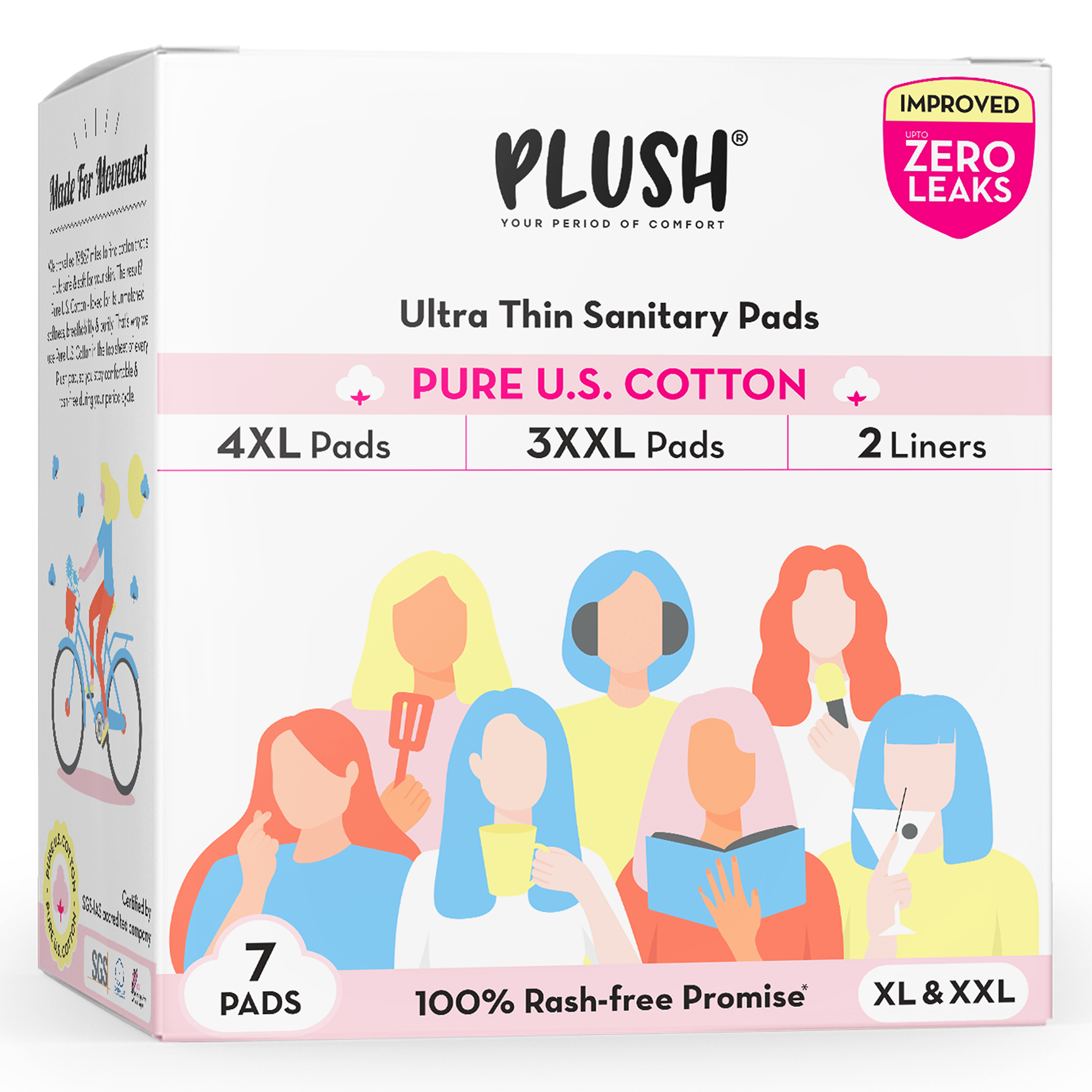 Ultra Thin Pads - Pack of 7