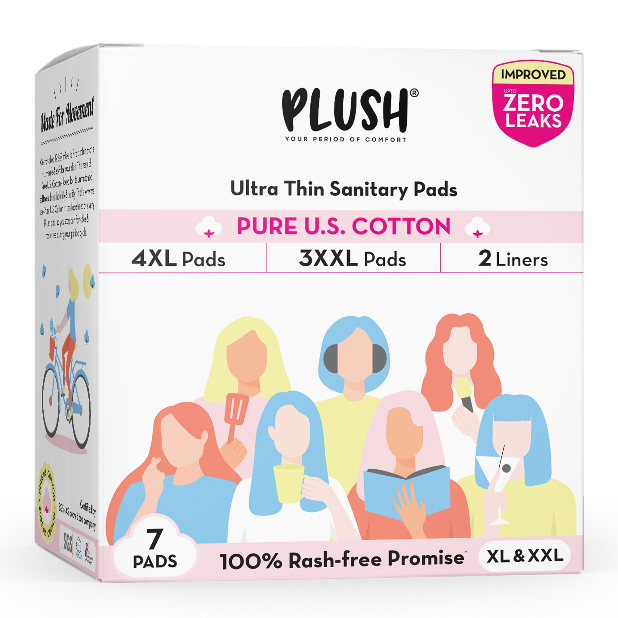 Ultra Thin Pads - Pack of 7