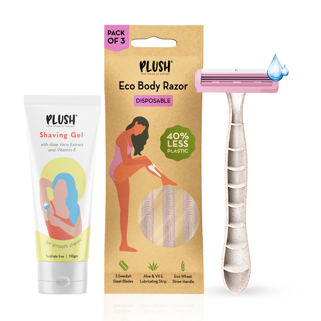 Eco Razor With All Natural Shaving Gel