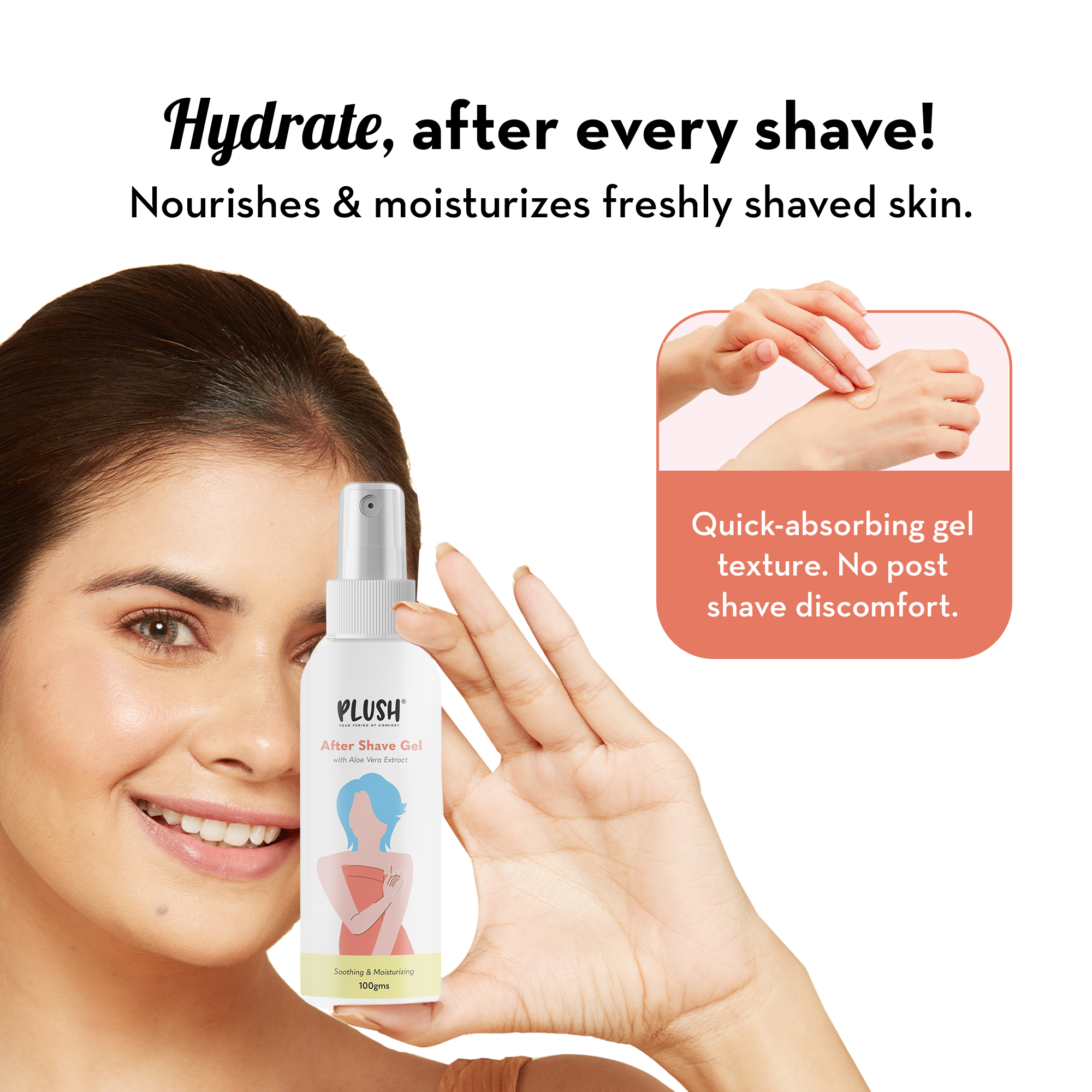 Plush After Shave Gel 100gms