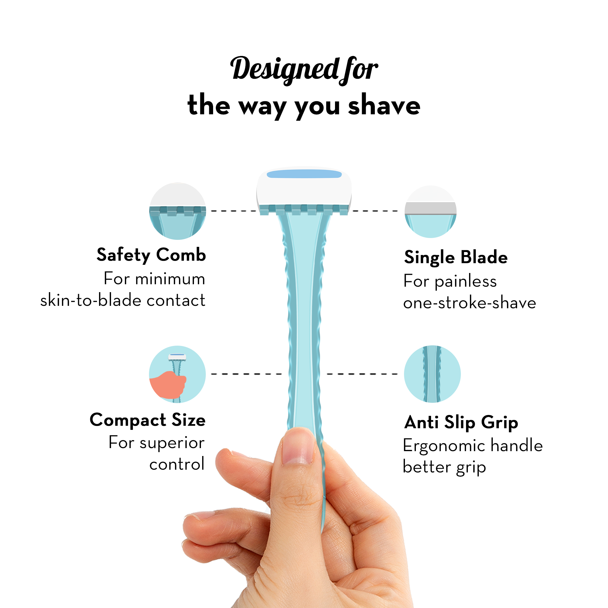 Bikini Razor - Pack of 2