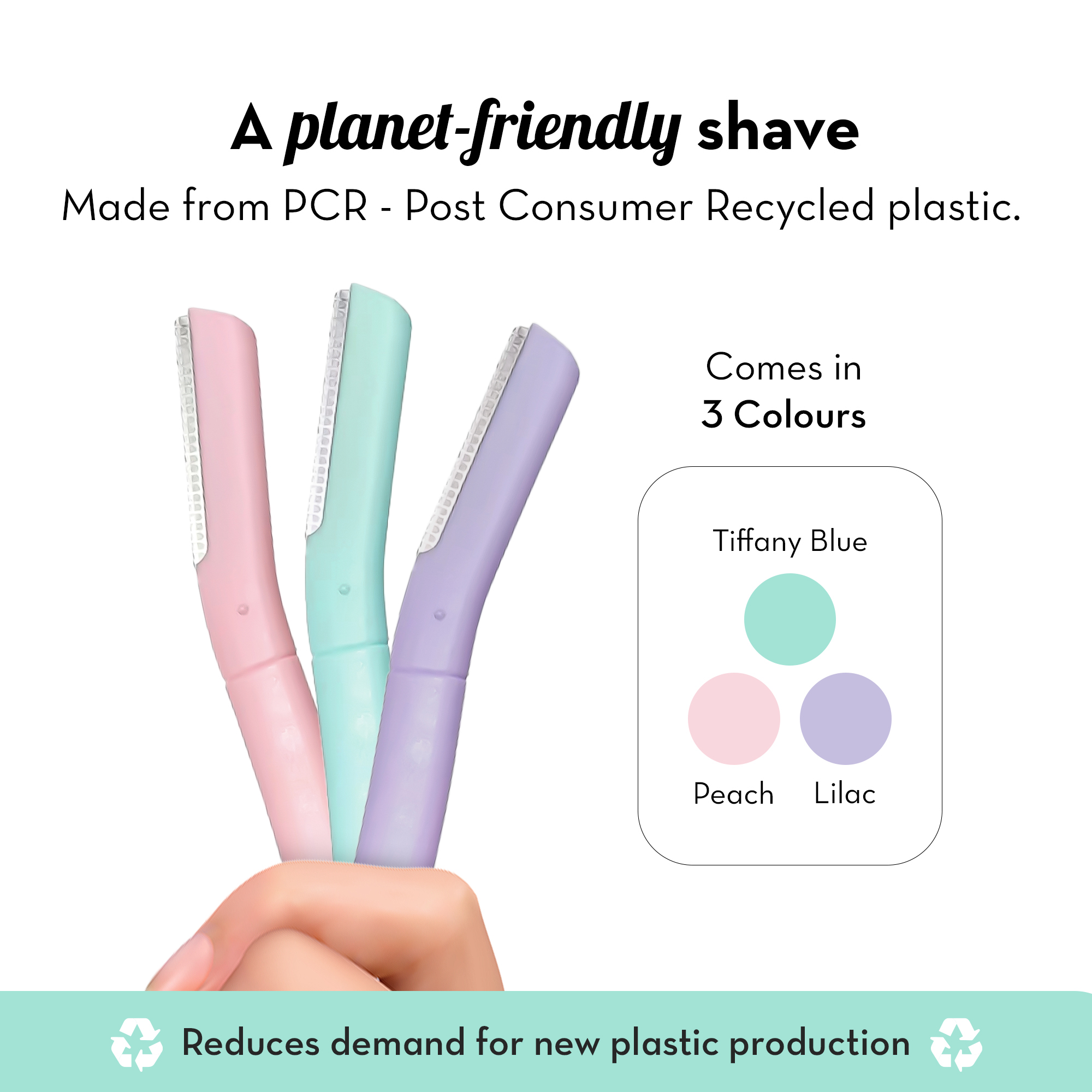 Flawless Face Razor (Pack of 3)