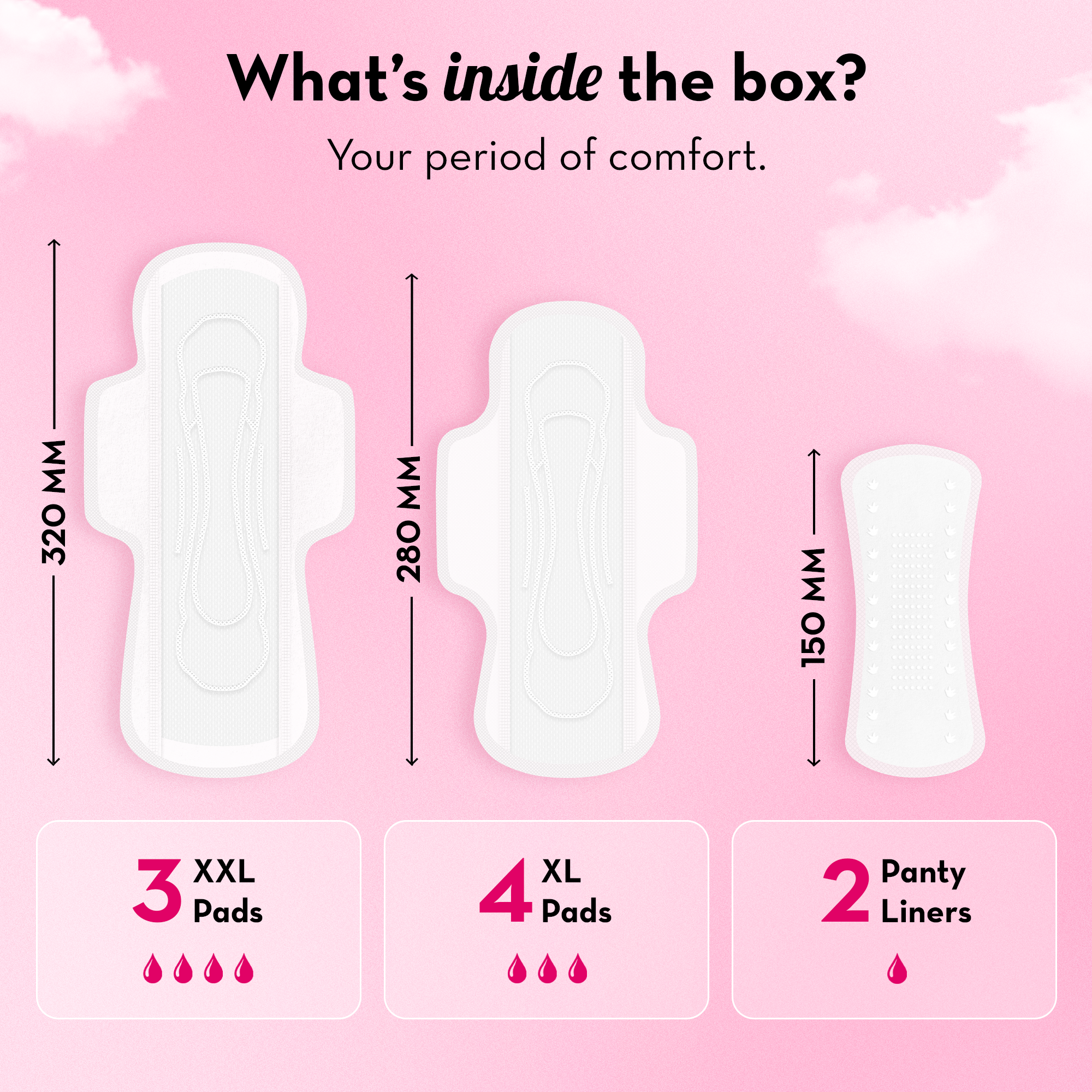 Ultra Thin Pads - Pack of 7