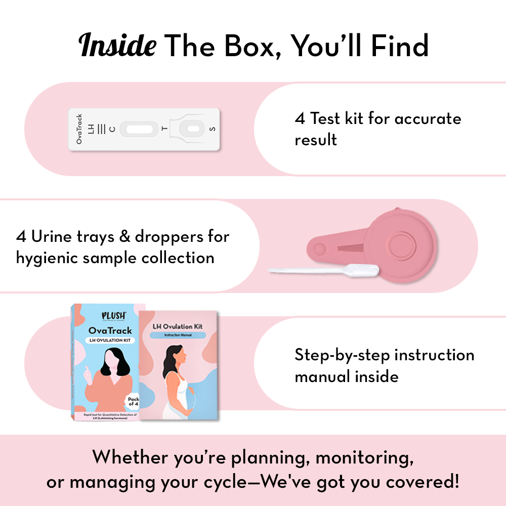 Ova Track Ovulation Test Kit (Pack of 4)