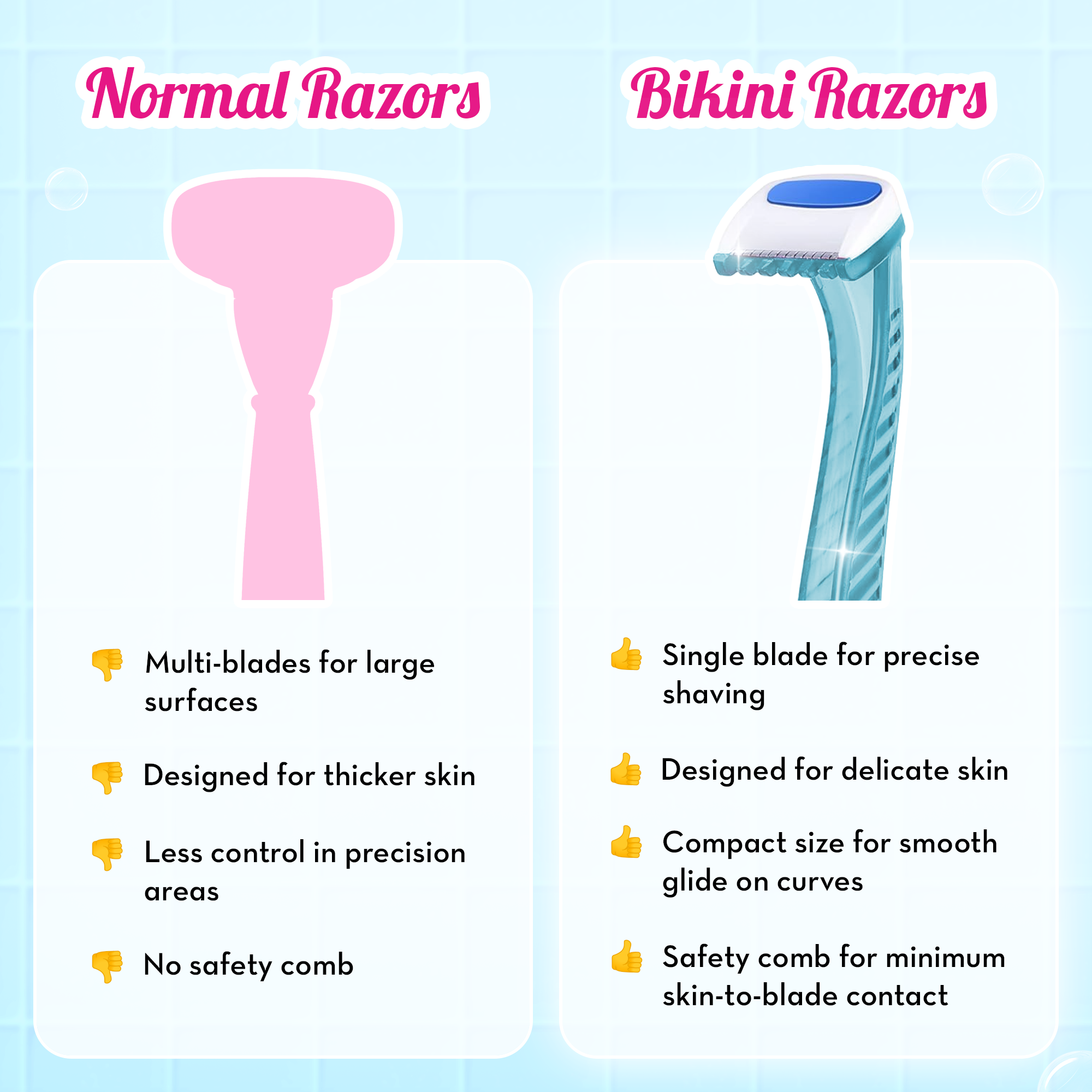 Bikini Razor - Pack of 2