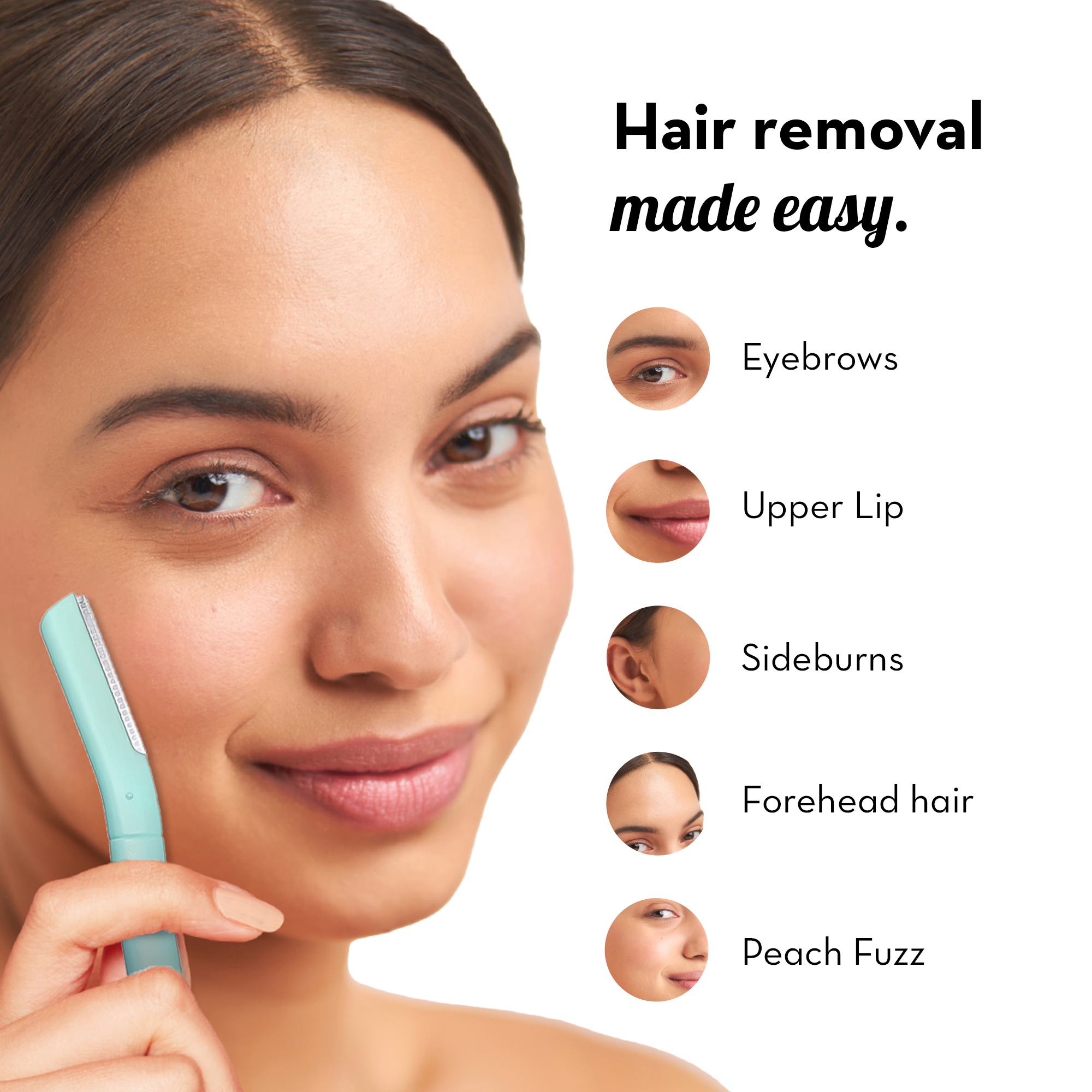 Flawless Face Razor (Pack of 3)