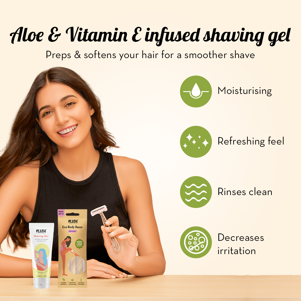 Eco Razor With All Natural Shaving Gel