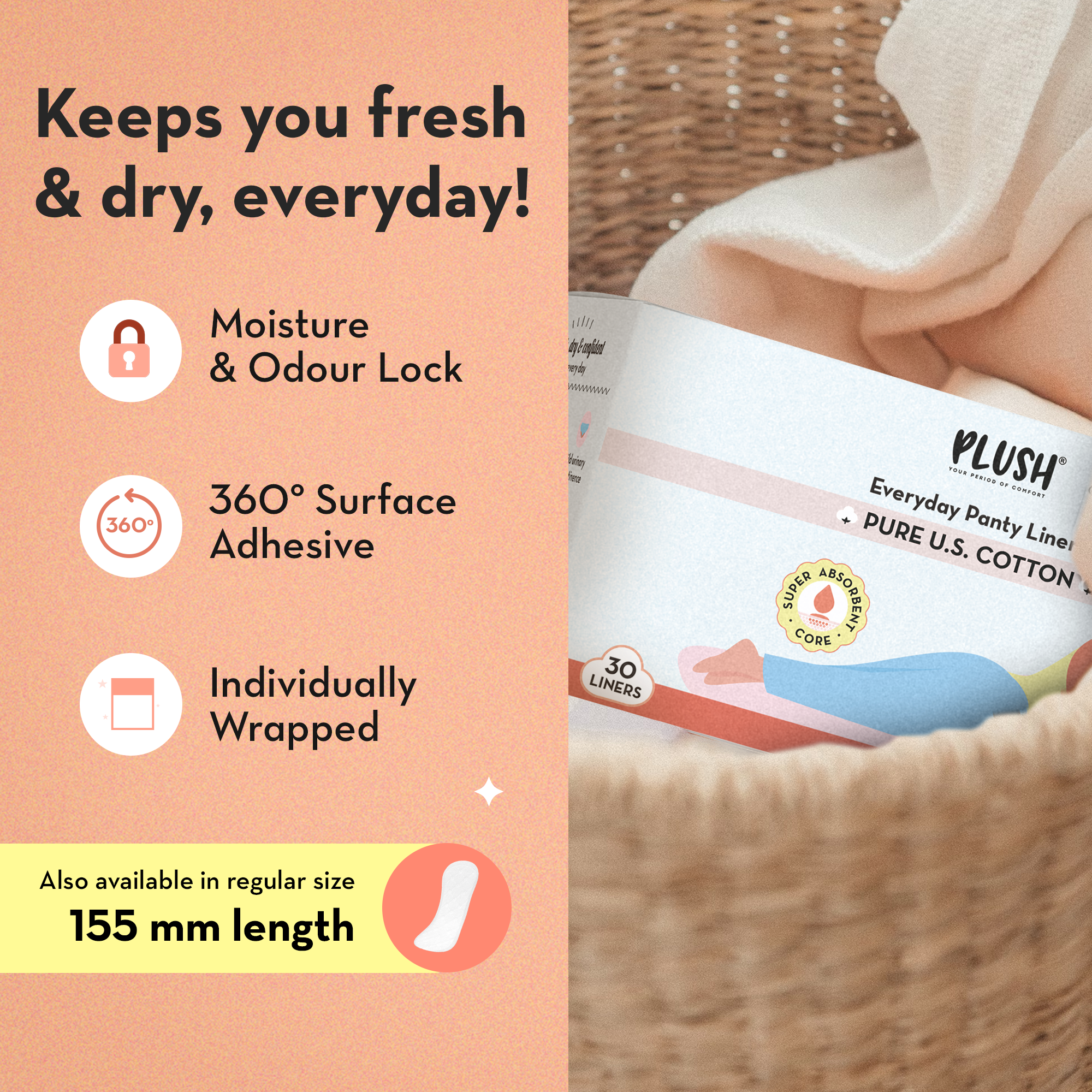 Panty Liners Large