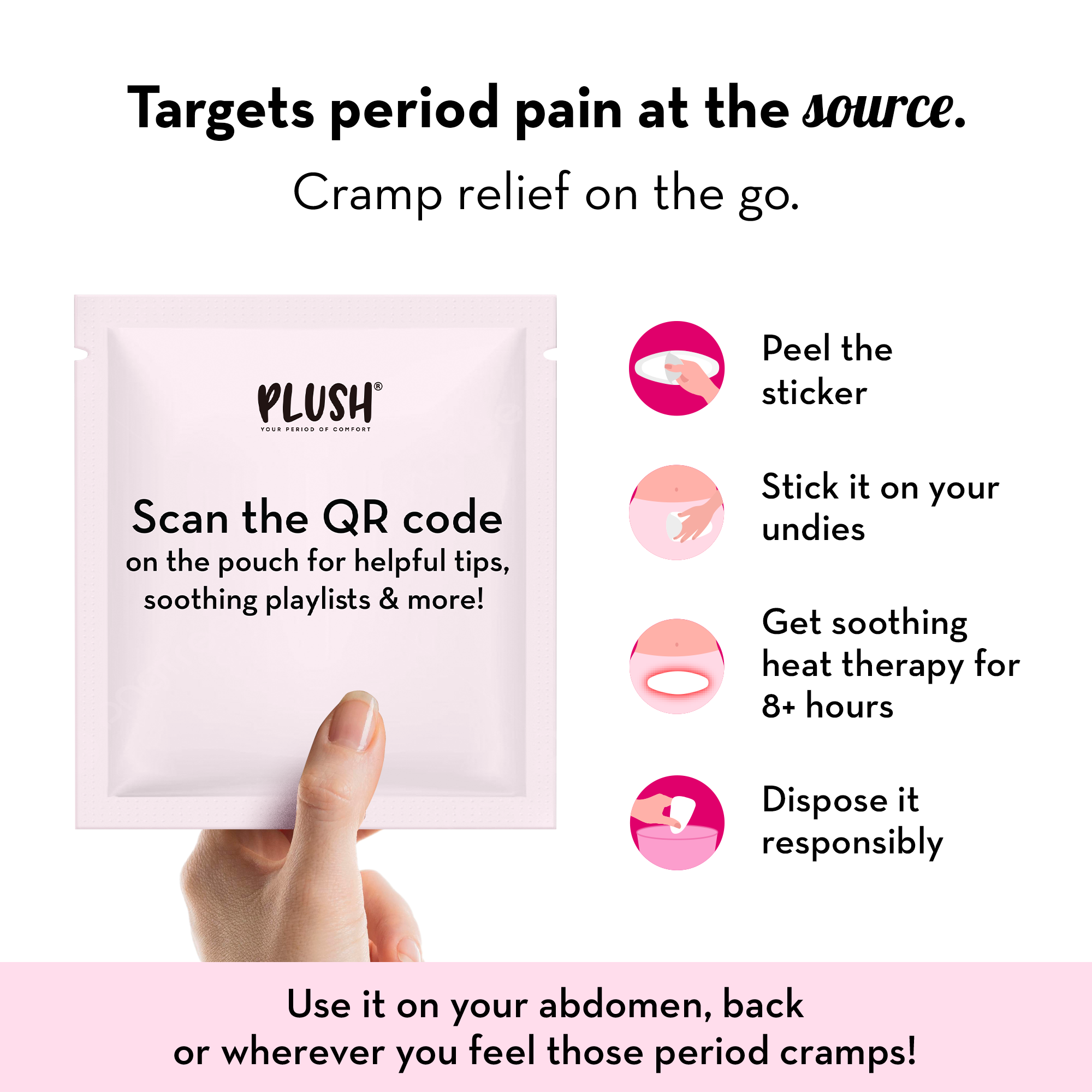 Cramp Relief Patch