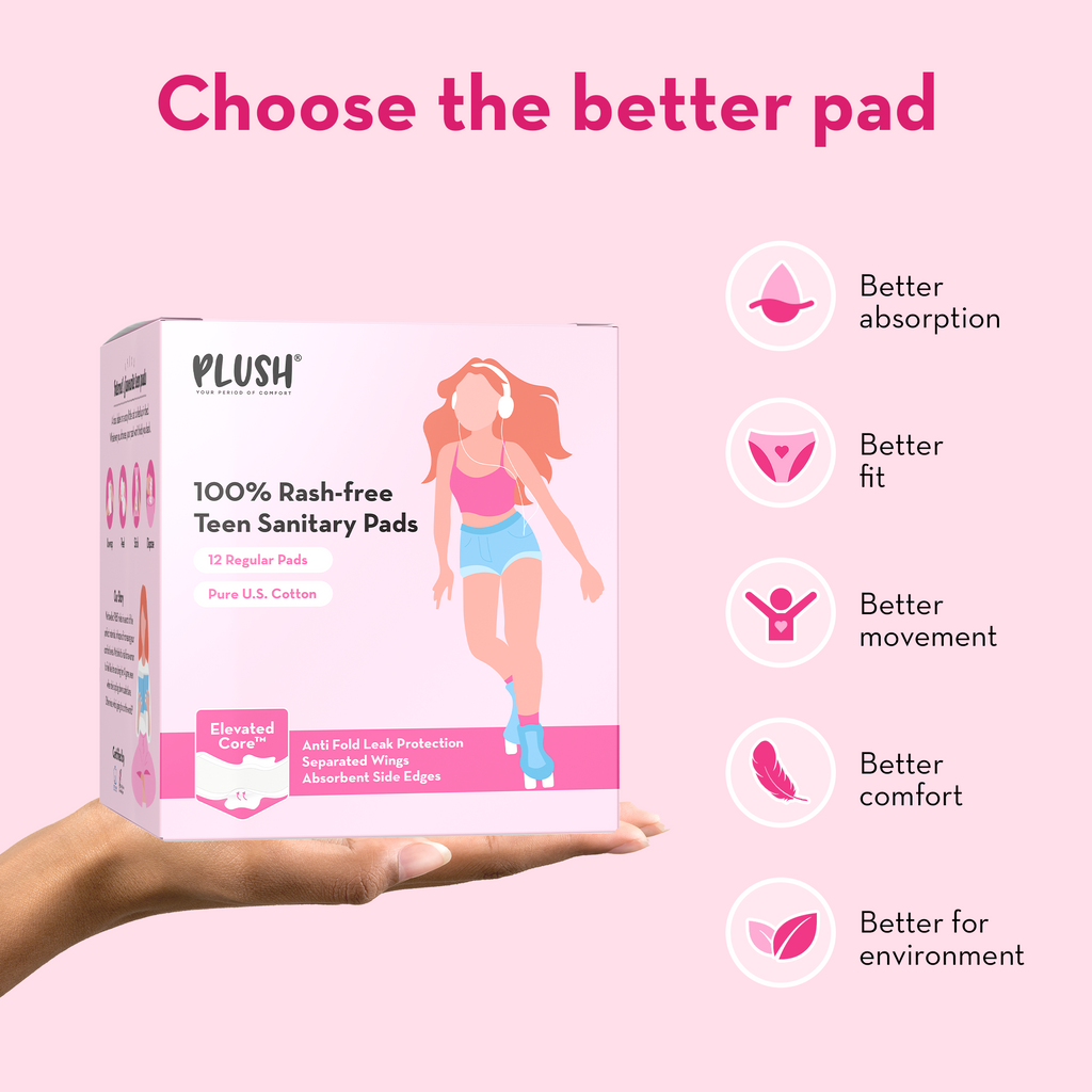 Teen Sanitary Pads- Pack of 2