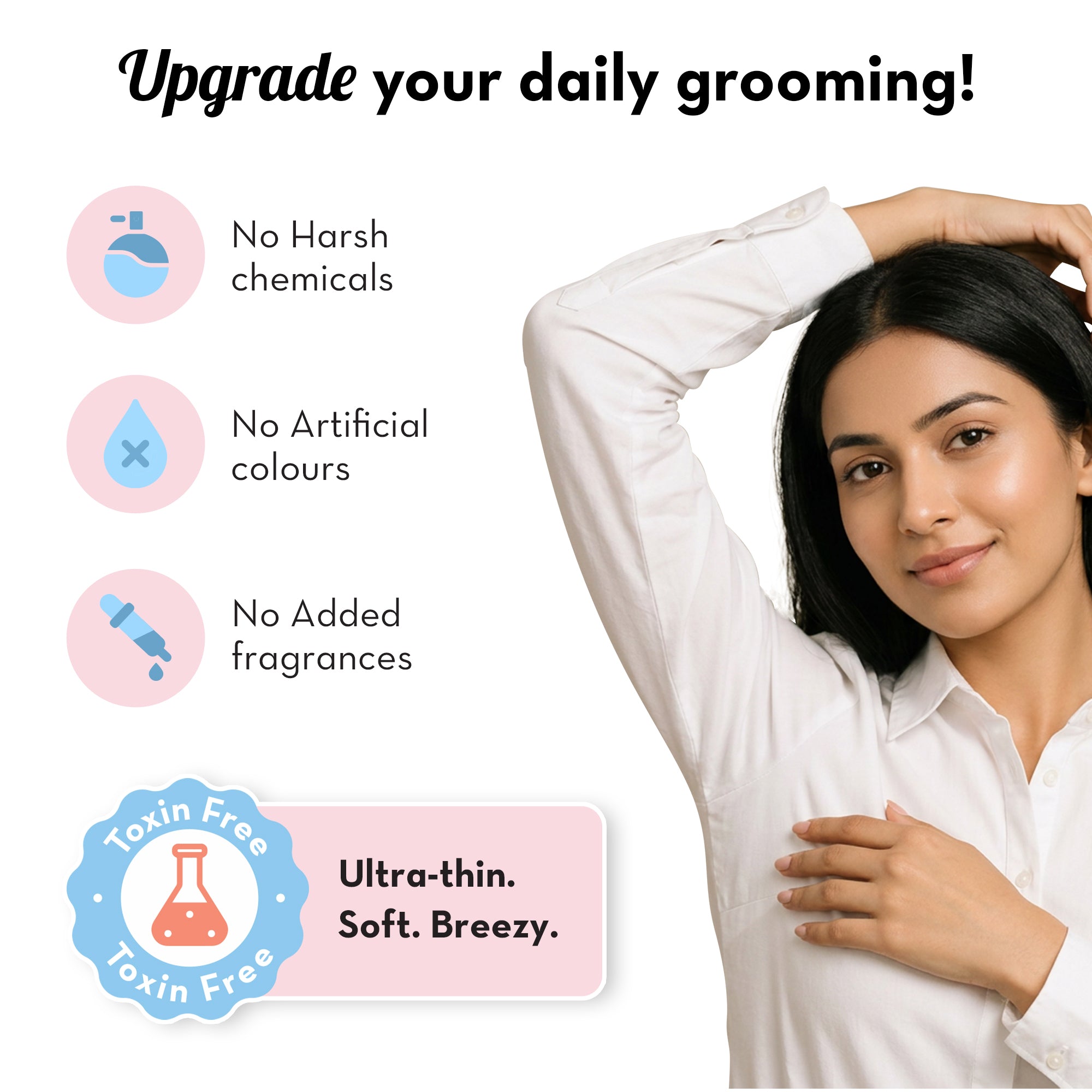 Underarm Sweat Pads - 20 Pcs