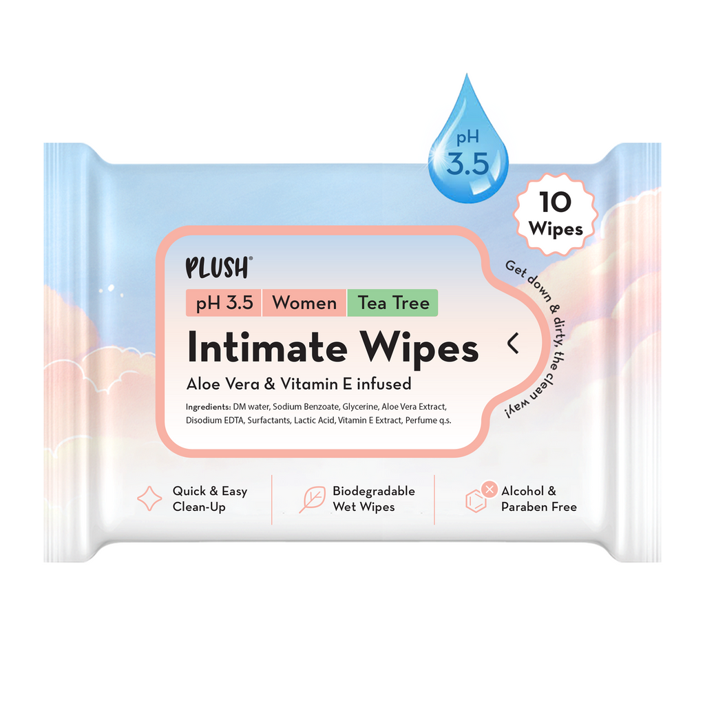 Intimate Play Wipes for Women- Tea Tree