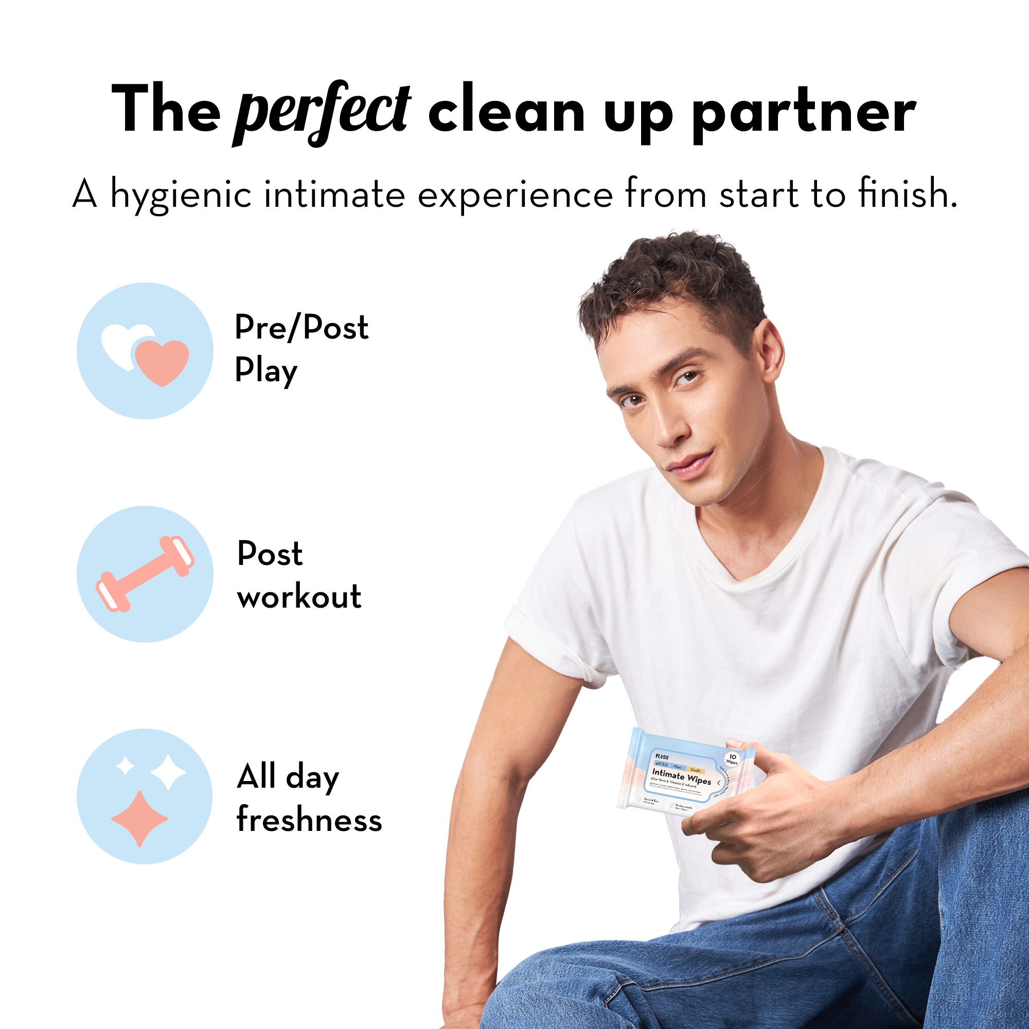 Play Intimate Wipes For Women & Men