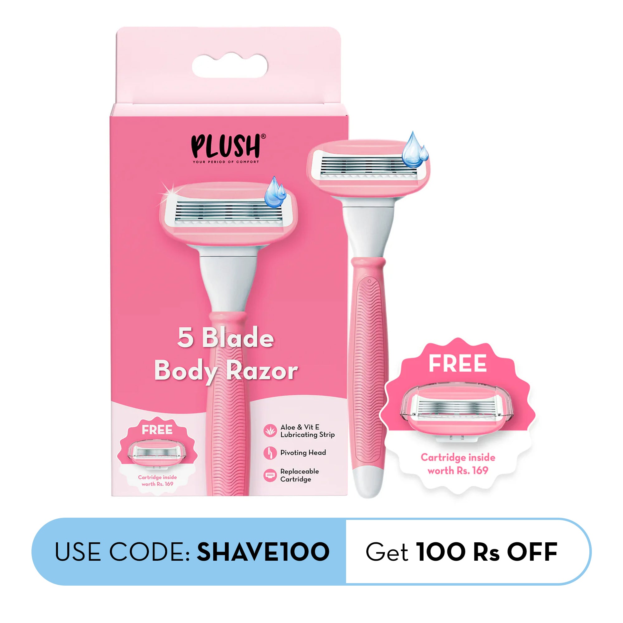 5 Blade Body Razor