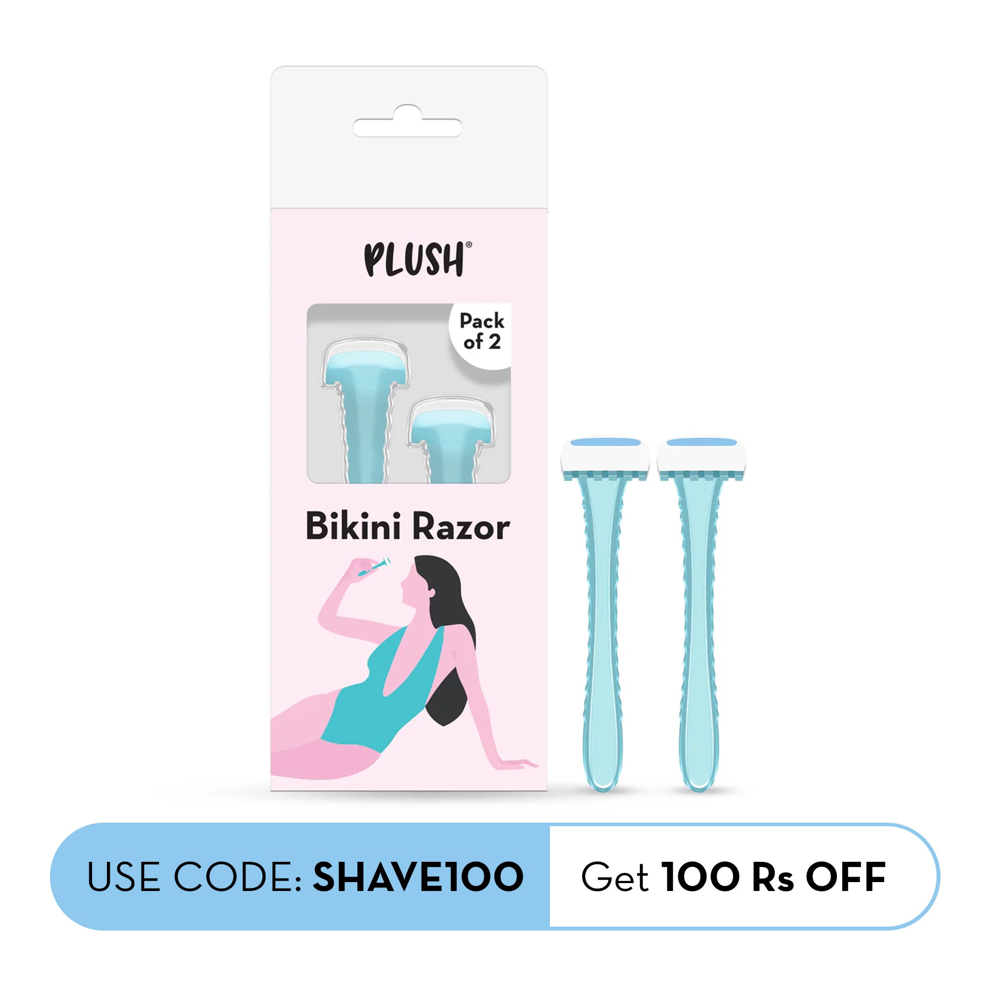 Bikini Razor - Pack of 2