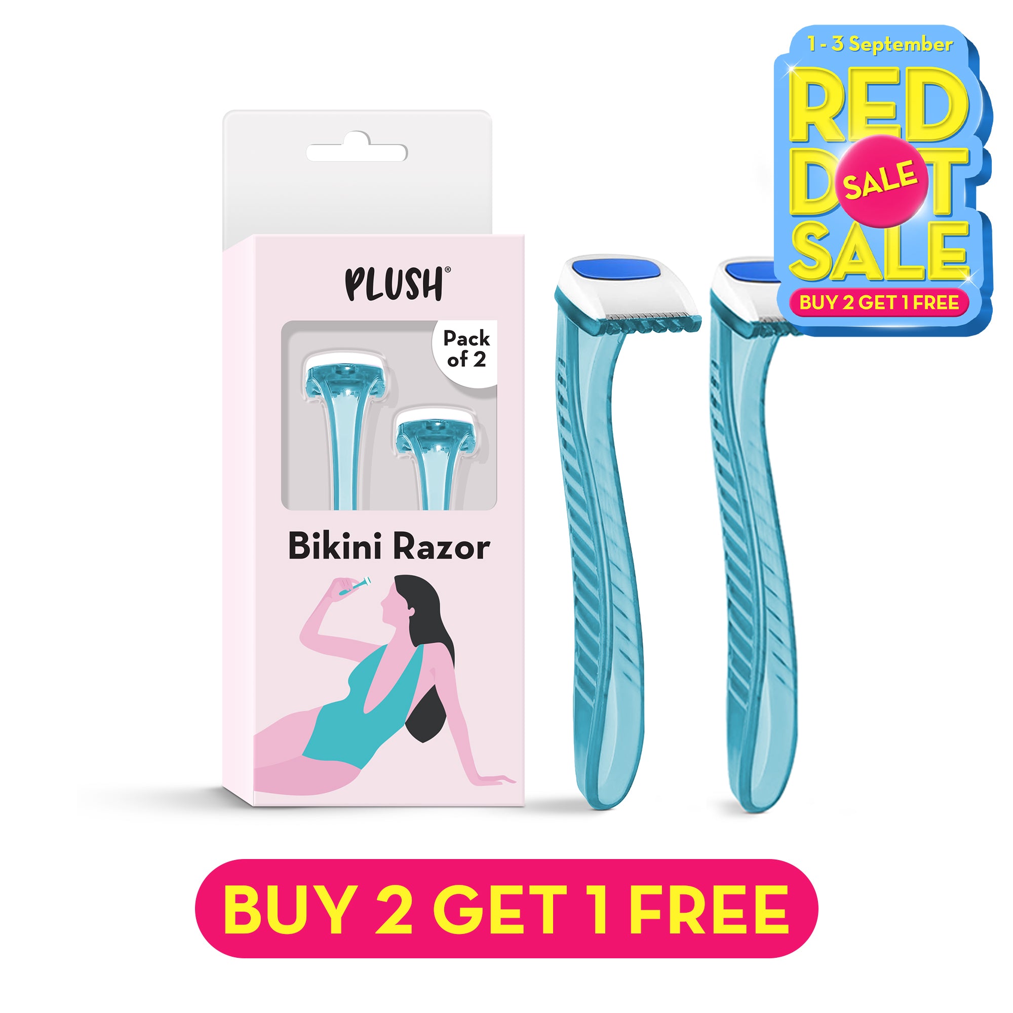 Bikini Razor - Pack of 2