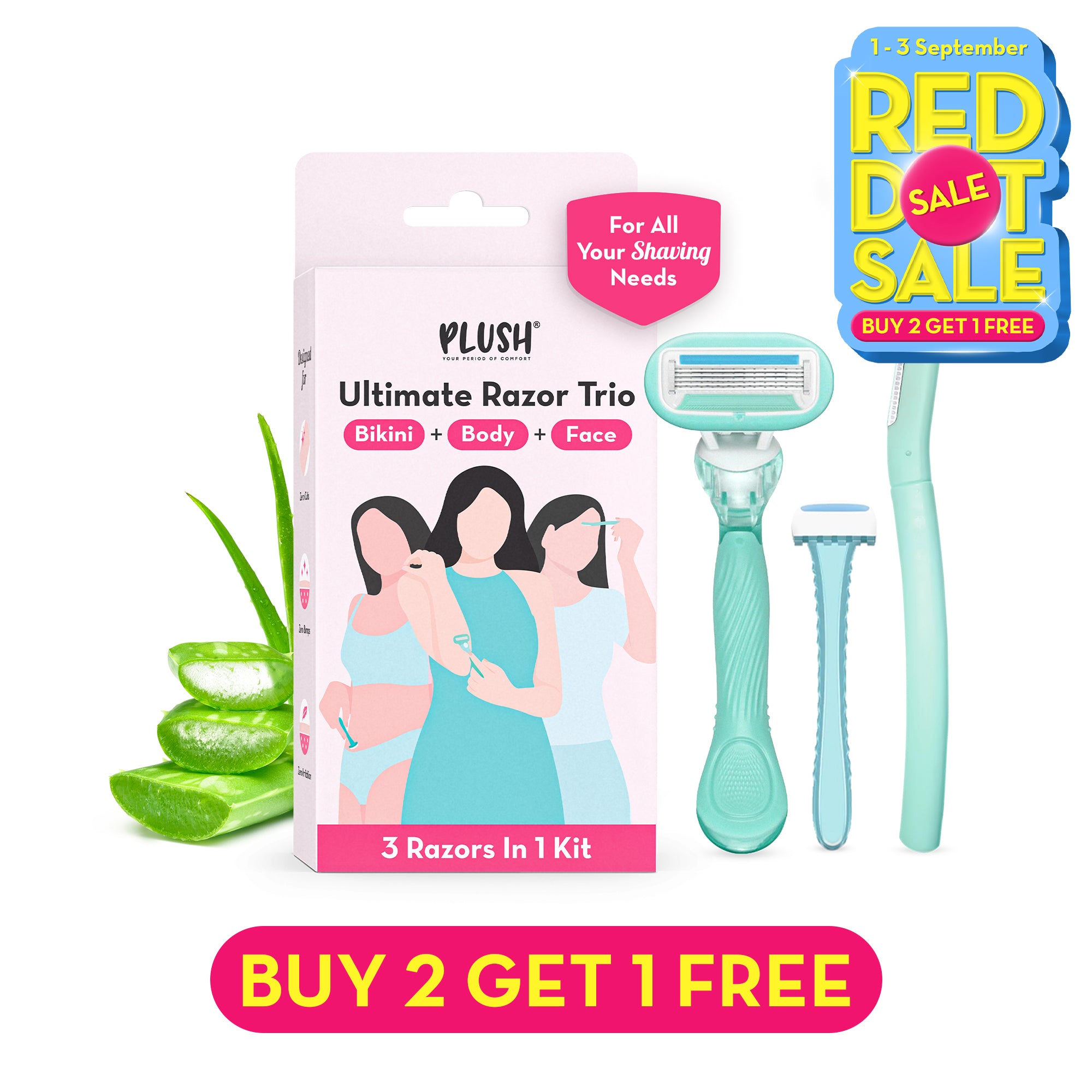 Bikini Razor - Pack of 2