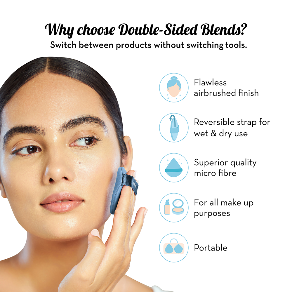 Double Sided Premium Microfiber Beauty Blends (2 Blends)