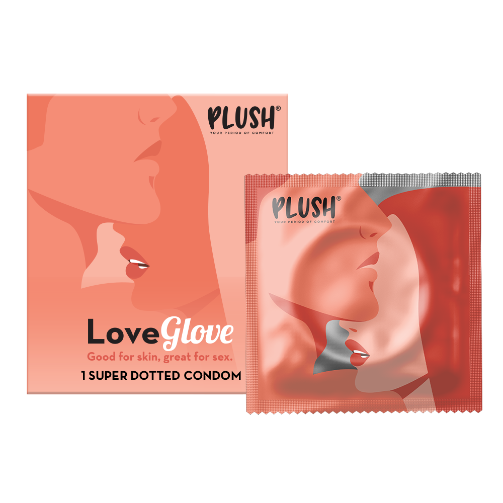 LoveGlove  | Dotted Condoms - Pack of 1