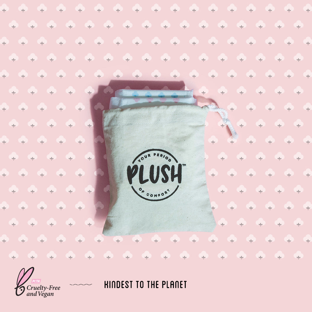 Plush Cotton Pouch