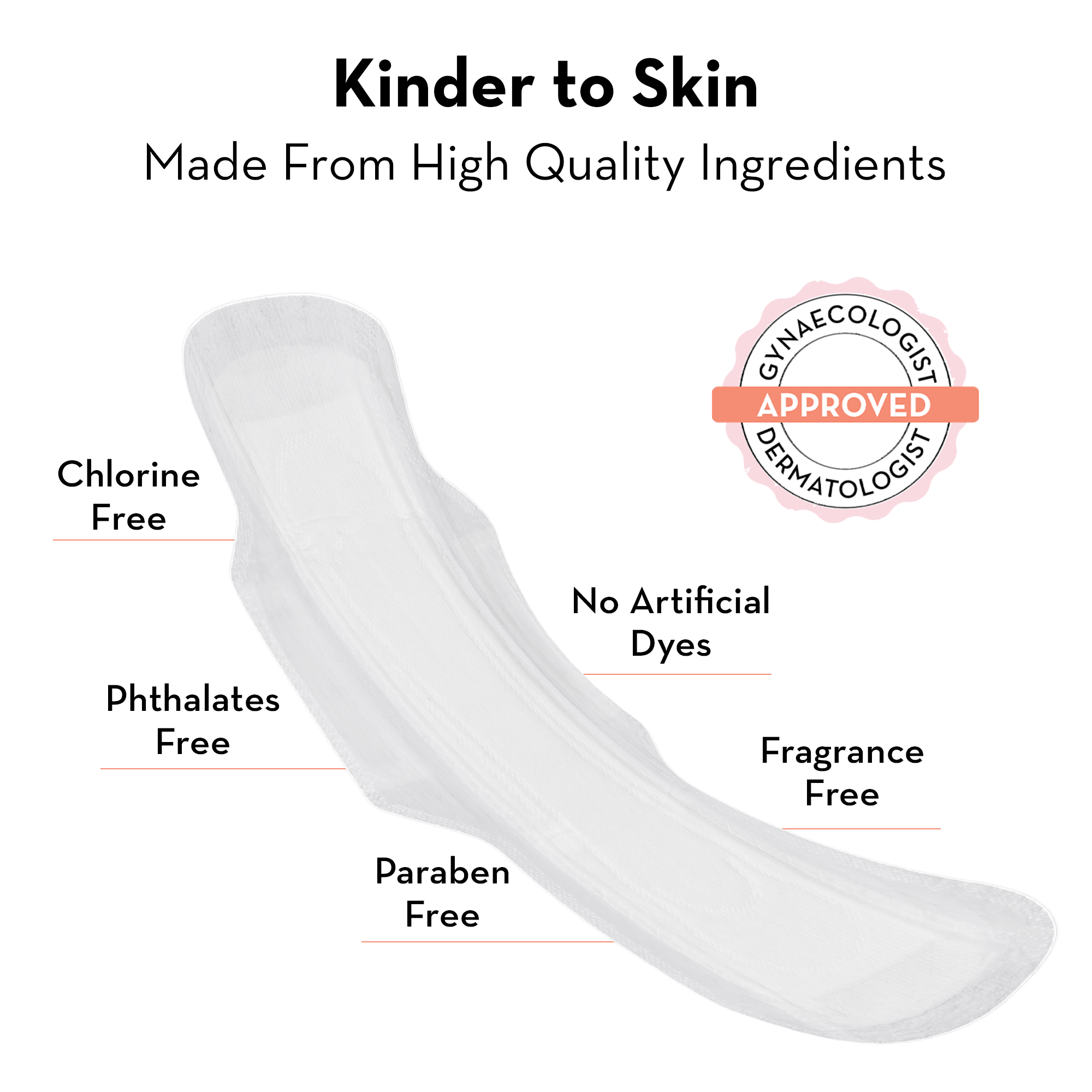Chlorine free online sanitary pads