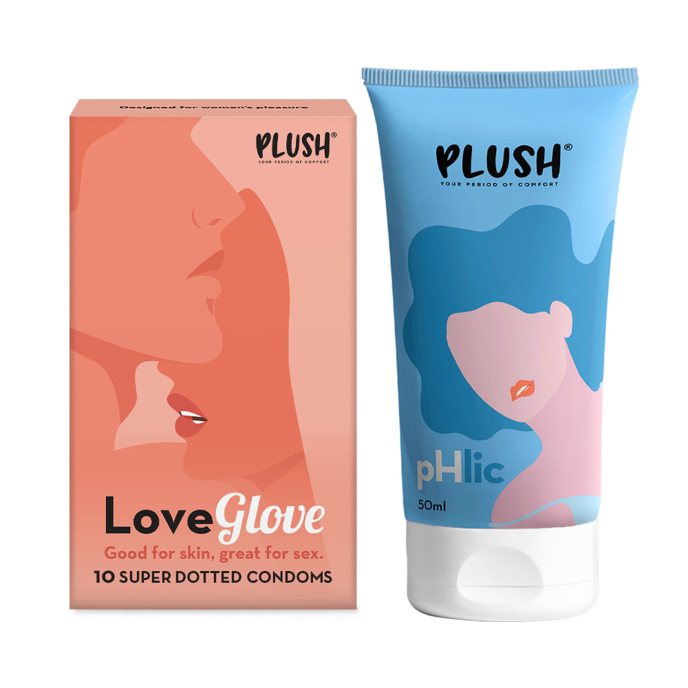 LoveGlove and Phlic Natural Lube