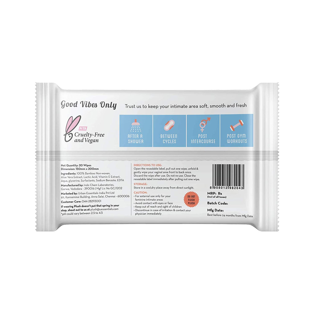 Intimate Hygiene Wipes (Set of 2)