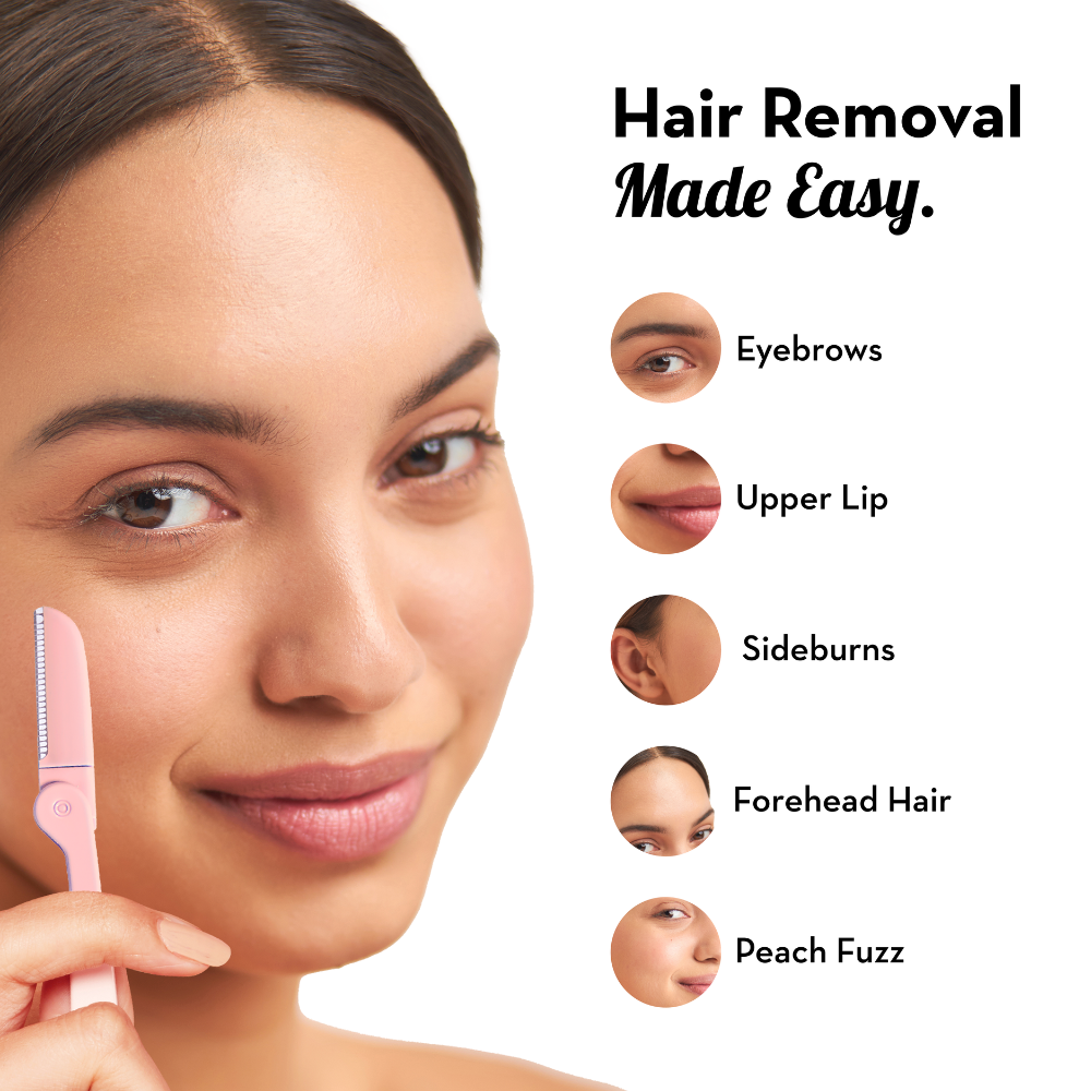 Foldable Face Razor